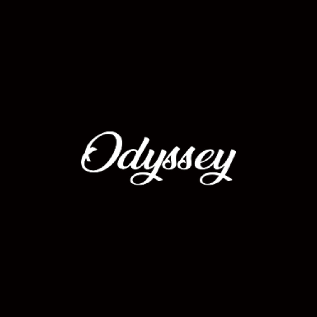 Odyssey OG Cursive sticker